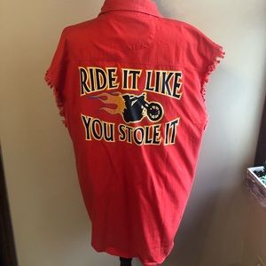 Harley Davidson inspired vest Men’s L